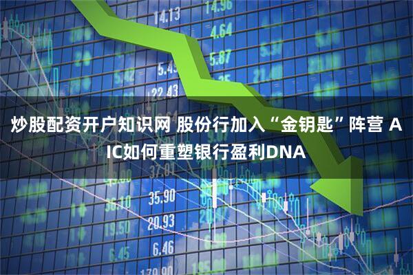 炒股配资开户知识网 股份行加入“金钥匙”阵营 AIC如何重塑银行盈利DNA