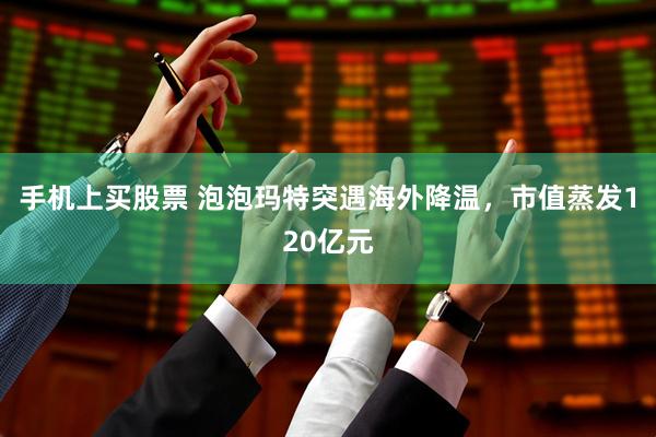 手机上买股票 泡泡玛特突遇海外降温，市值蒸发120亿元