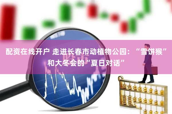 配资在线开户 走进长春市动植物公园：“雪饼猴”和大冬会的“夏日对话”